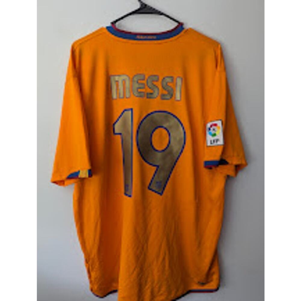 Barcelona Messi 19 Jersey XXL Vintage Soccer Shirt